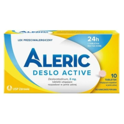 Aleric Deslo Active 5 mg 10 tabletek