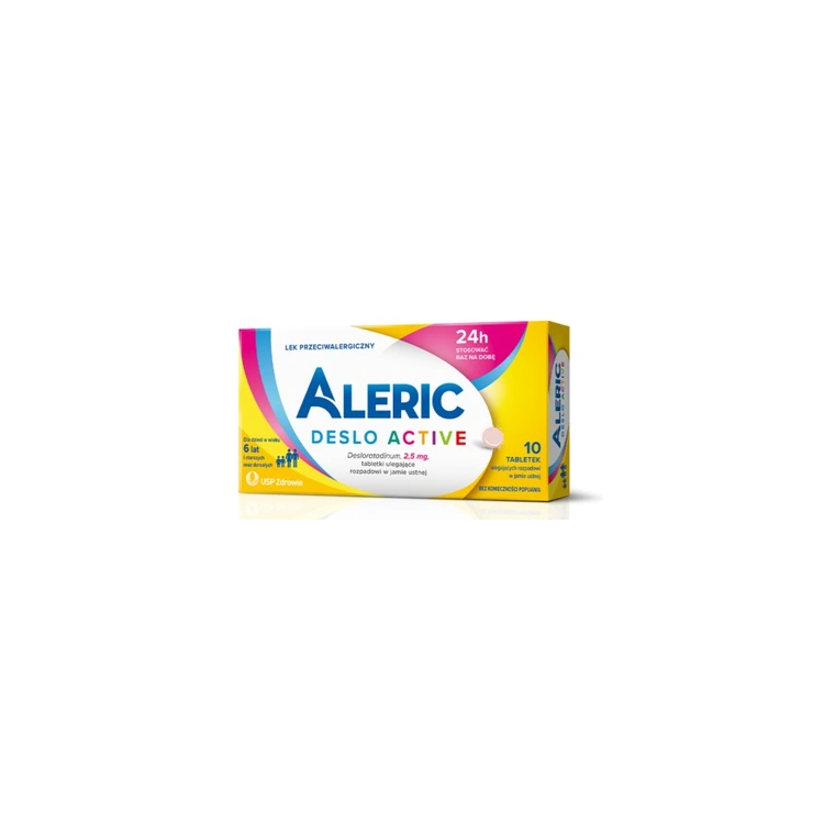 Aleric Deslo Active 2,5 mg 10 tabletek