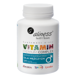 Aliness Premium Vitamin Complex dla mężczyzn x 120 tabletek VEGE
