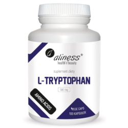 Aliness L-Tryptophan 500 mg Vege caps.