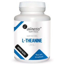 Aliness L-Theanine 200 mg x 100 Vege caps.