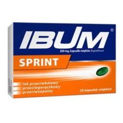 Ibum Sprint 200 mg kapsułki miękkie 10 szt.