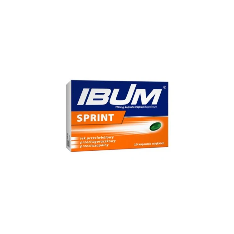 Ibum Sprint 200 mg kapsułki miękkie 10 szt.