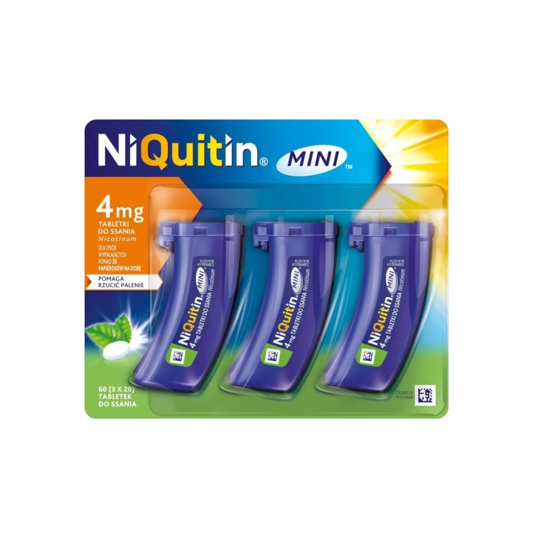 NiQuitin Mini 4 mg 60 tabletek do ssania