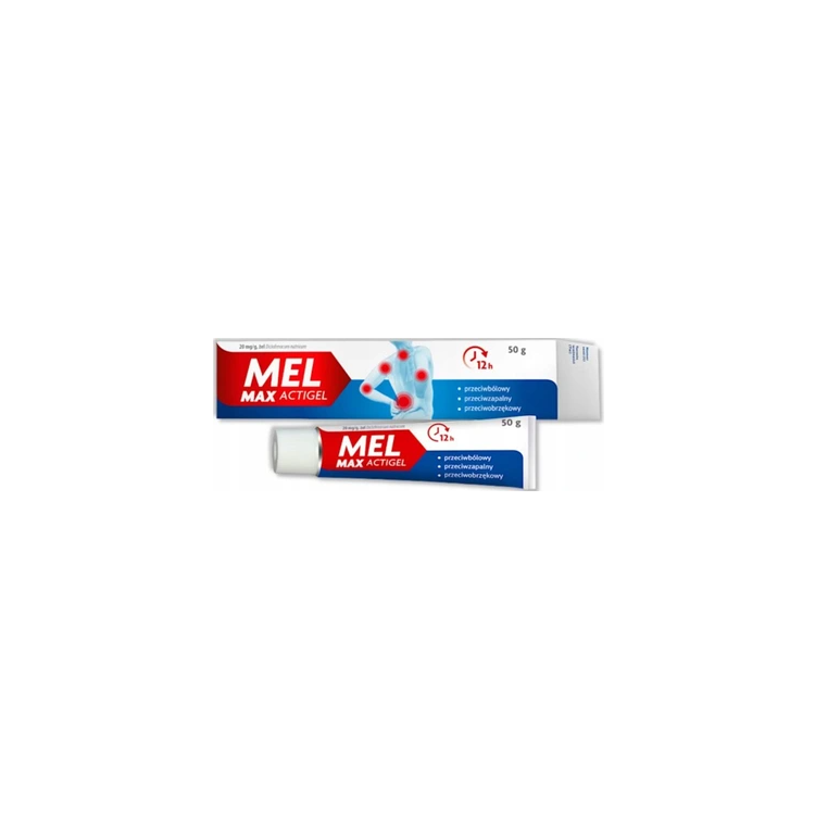 Mel Max Actigel 20 mg/g żel 50 g