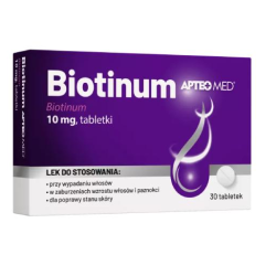 Biotinum APTEO MED 10mg, 30tabl.