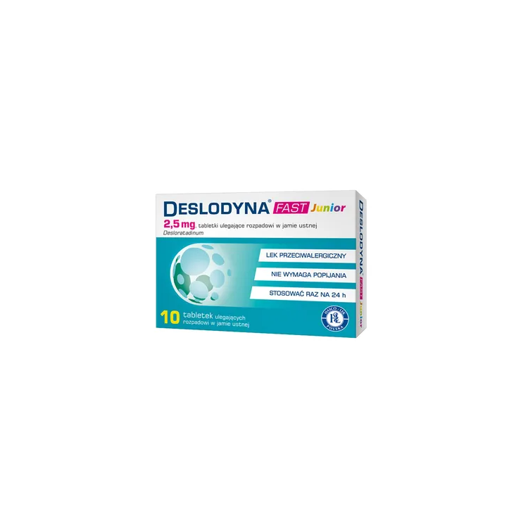 Deslodyna Fast Junior 10 tabletek