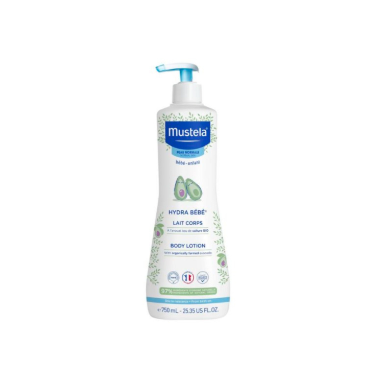 MUSTELA Hydra Bébé® Mleczko do ciała z organicznym awokado 750ml