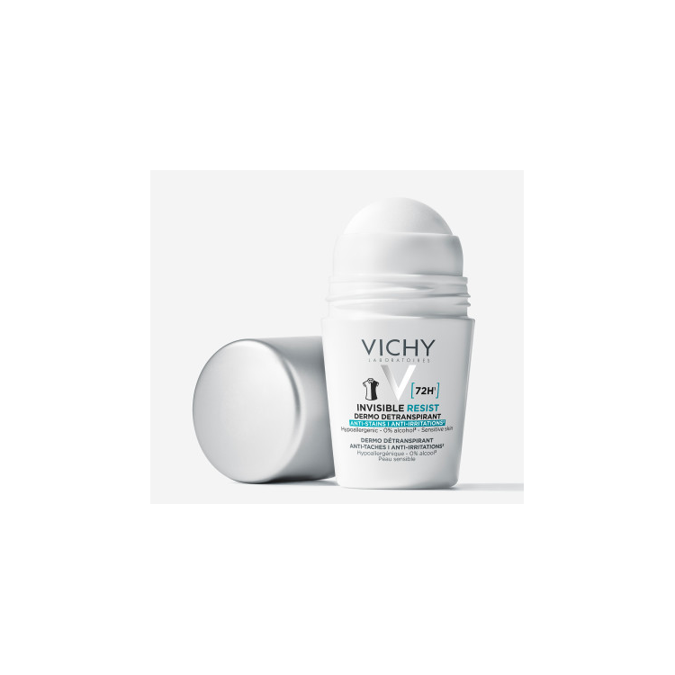 VICHY INVISIBLE RESIST 72H ANTYPERSPIRANT ROLL-ON PRZECIW ŚLADOM 50ml