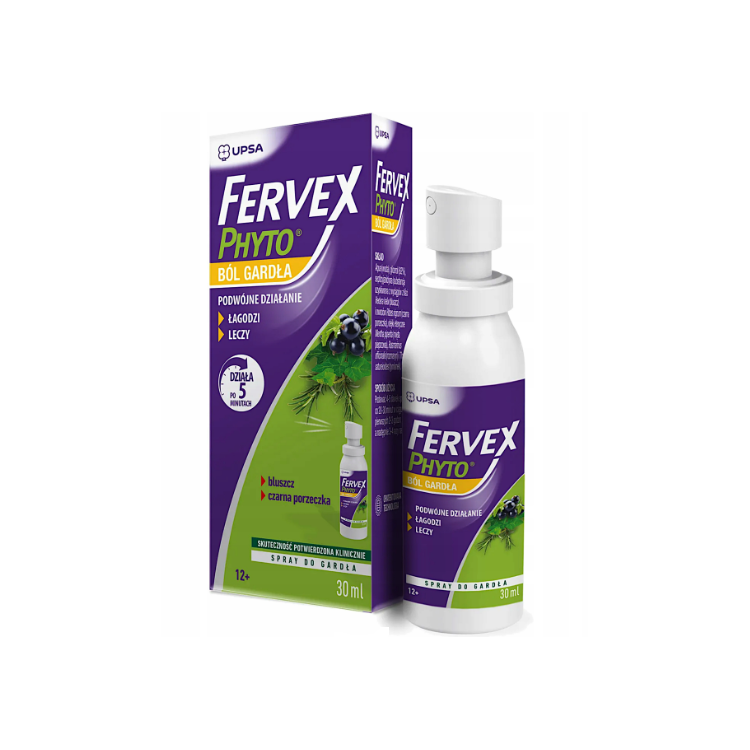 FERVEX PHYTO ból gardła spray 30ml