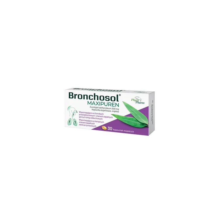 BRONCHOSOL Maxipuren 200 mg 30 kaps.