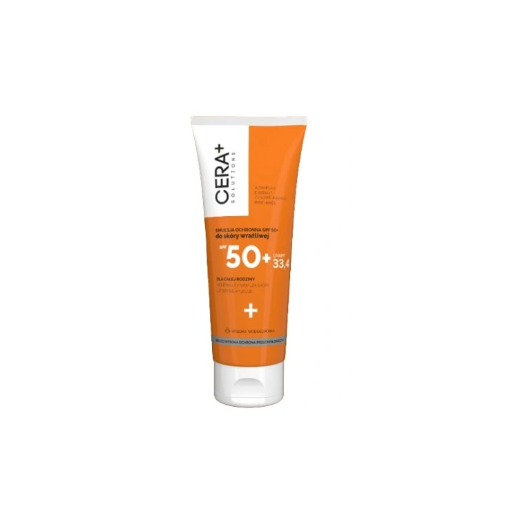 CERA+ SOLUTIONS Emulsja ochronna SPF 50+ do skóry wrażliwej 200 ml