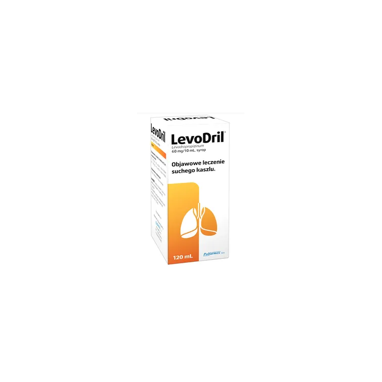 LevoDril, 60 mg/10 ml syrop 120 ml