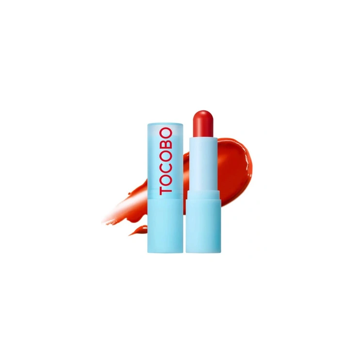 Tocobo Glass Tinted Lip Balm 013 Tangerine Red Balsam do Ust 3,5g