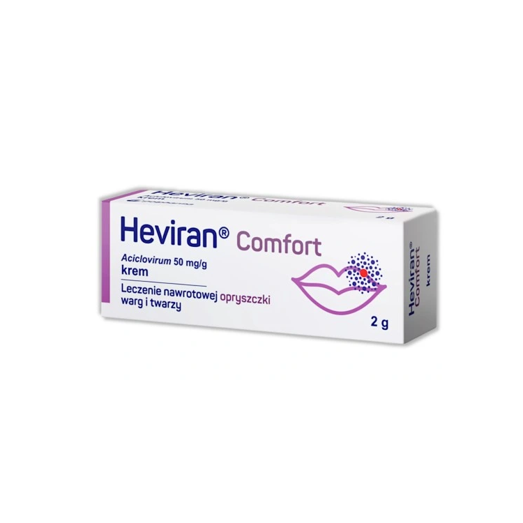 Heviran Comfort 50 mg/g krem 2 g tuba