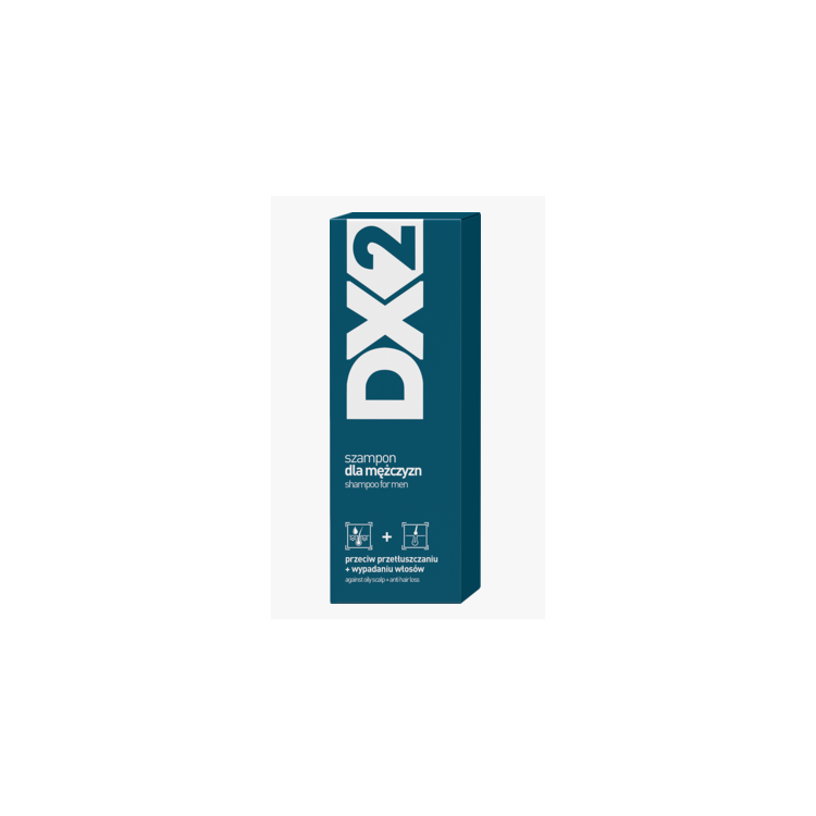 DX2 Szampon dla mężczyzn przeciw przetłuszczaniu + wypadaniu włosów 150 ml