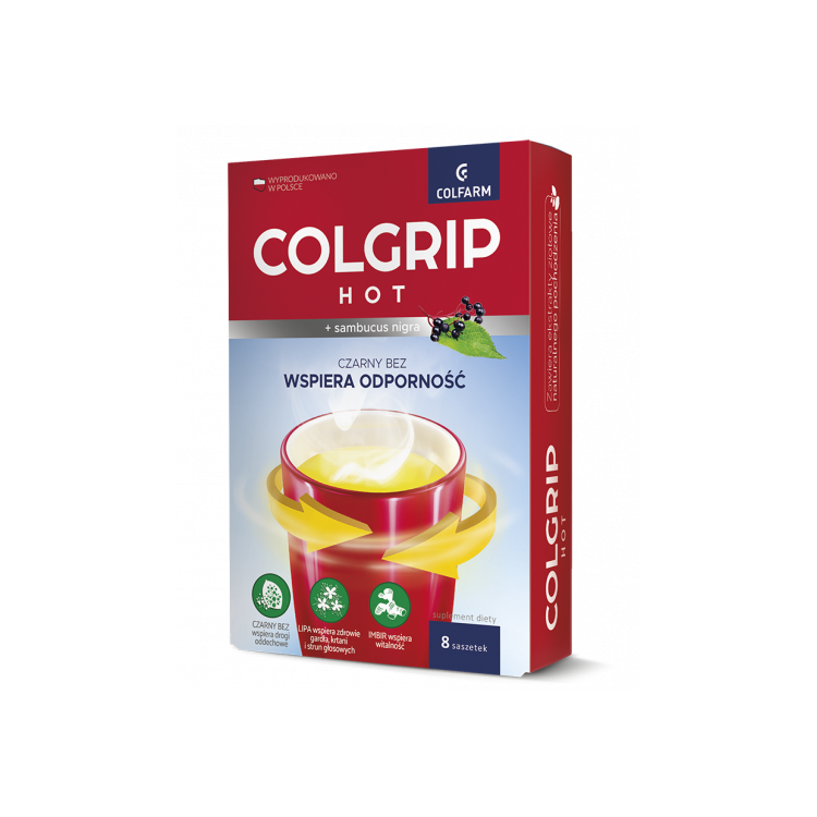 Colgrip Hot 8 saszetek Colfarm