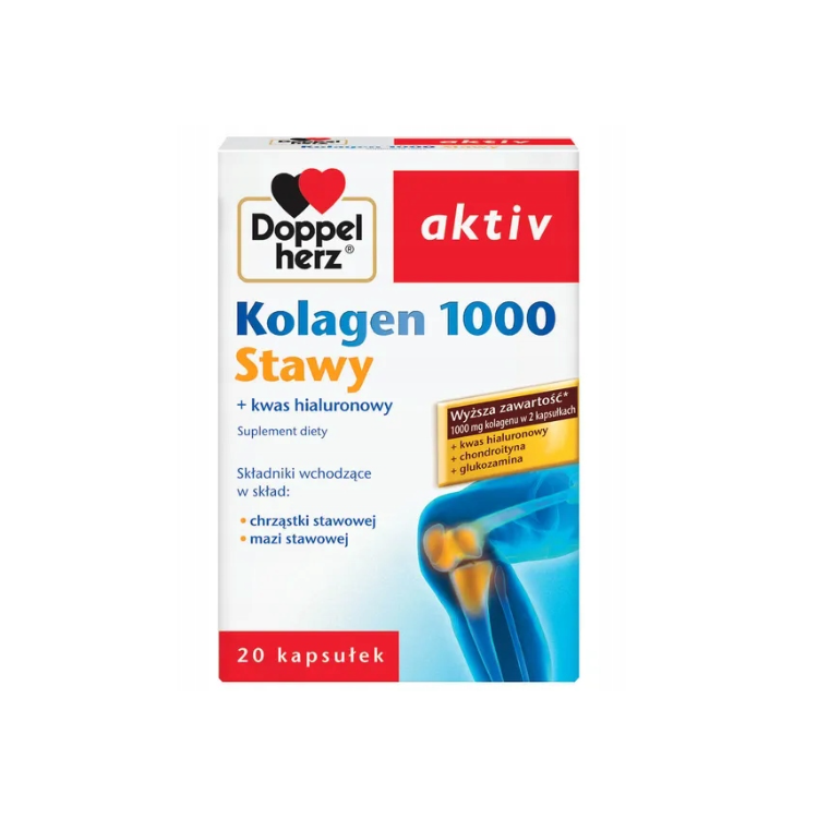 DOPPELHERZ AKTIV Kolagen 1000 Stawy 20 kaps.