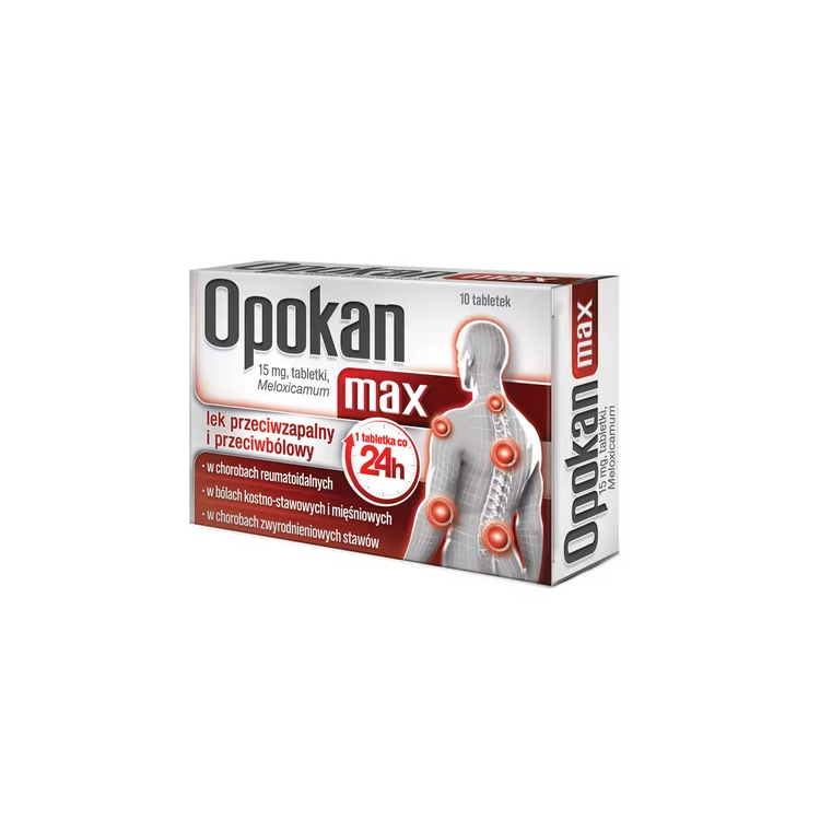 Opokan Max 15 mg 10 tabletek