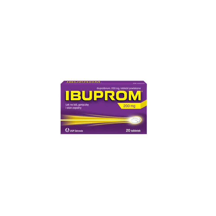 Ibuprom 200 mg 20 tabletek