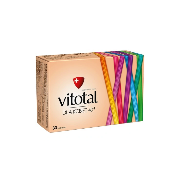 Vitotal Dla Kobiet 40+ 30 tabletek