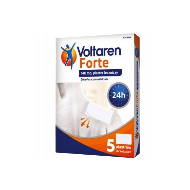 Voltaren Forte 140 mg Plastery lecznicze 5 sztuk