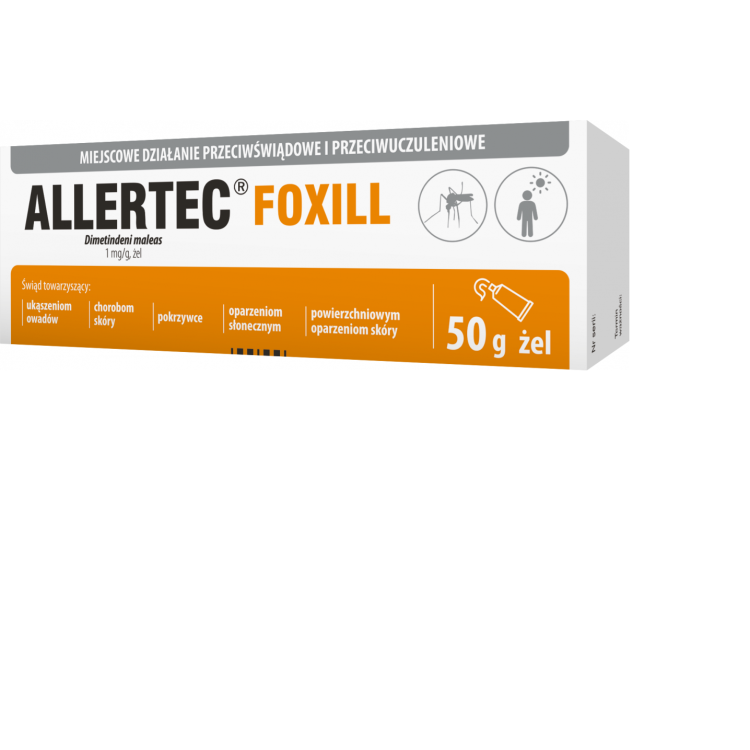 Allertec Foxill 1 mg/g żel 50 g