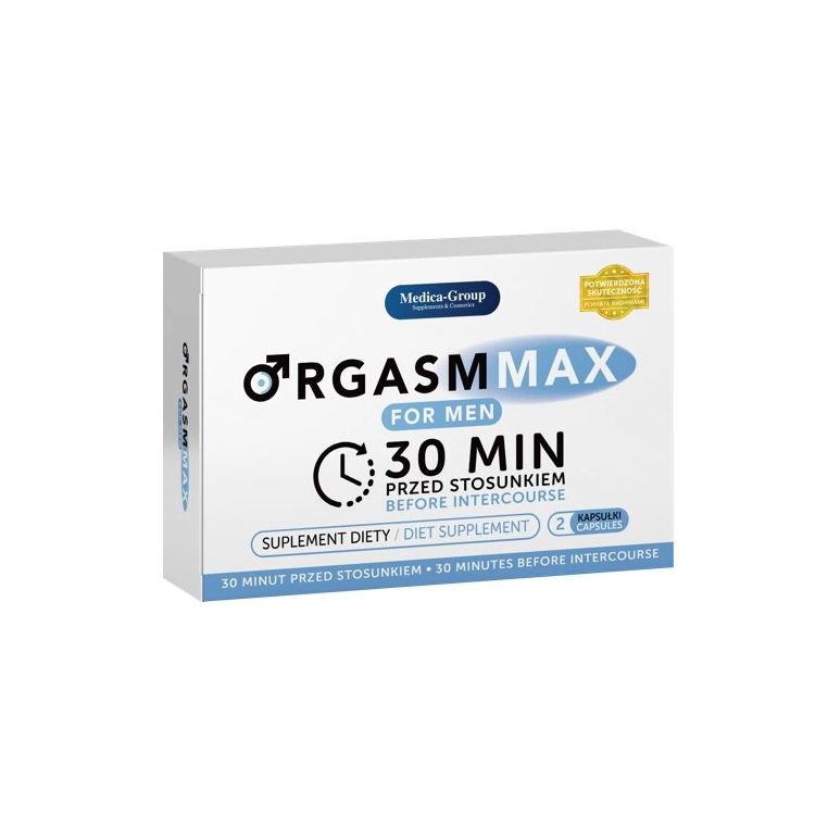 Orgasm Max for Men 2 kapsułki Data ważności 30.11.24r.!!!