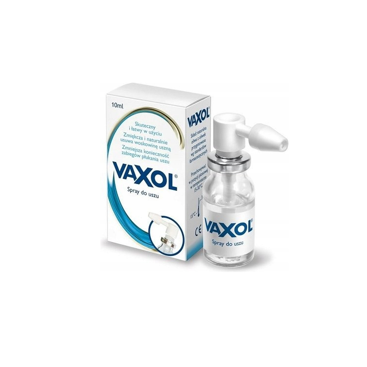 Vaxol spray do usuwania woskowiny usznej 10 ml