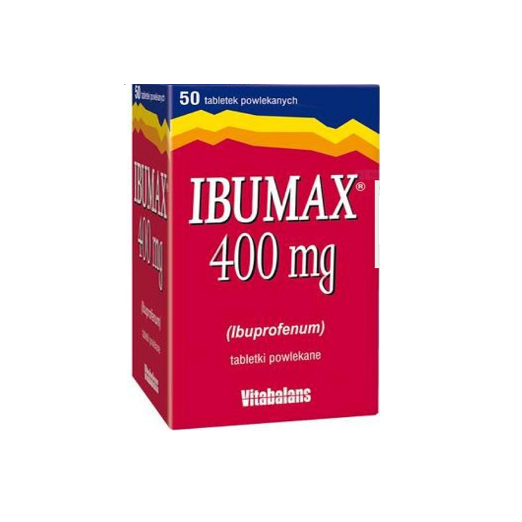 IBUMAX 400 mg 50 tabletek