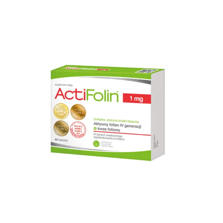 Actifolin 1mg 60 tabletek