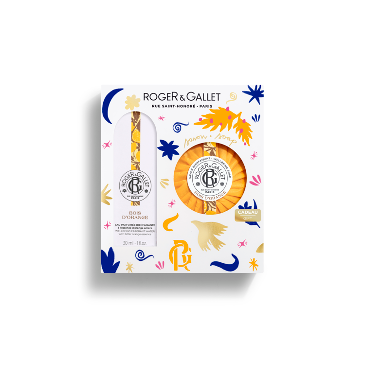 ROGER & GALLET Zestaw Bois d'Orange Woda zapachowa 30ml + Mydło well-being 100g