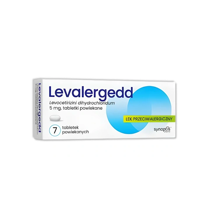 Levalergedd 5 mg 7 tabletek powlekanych