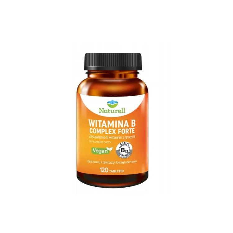 NATURELL Witamina B Complex Forte 120 tabletek