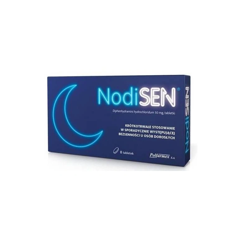 Nodisen 50 mg 8 tabletek