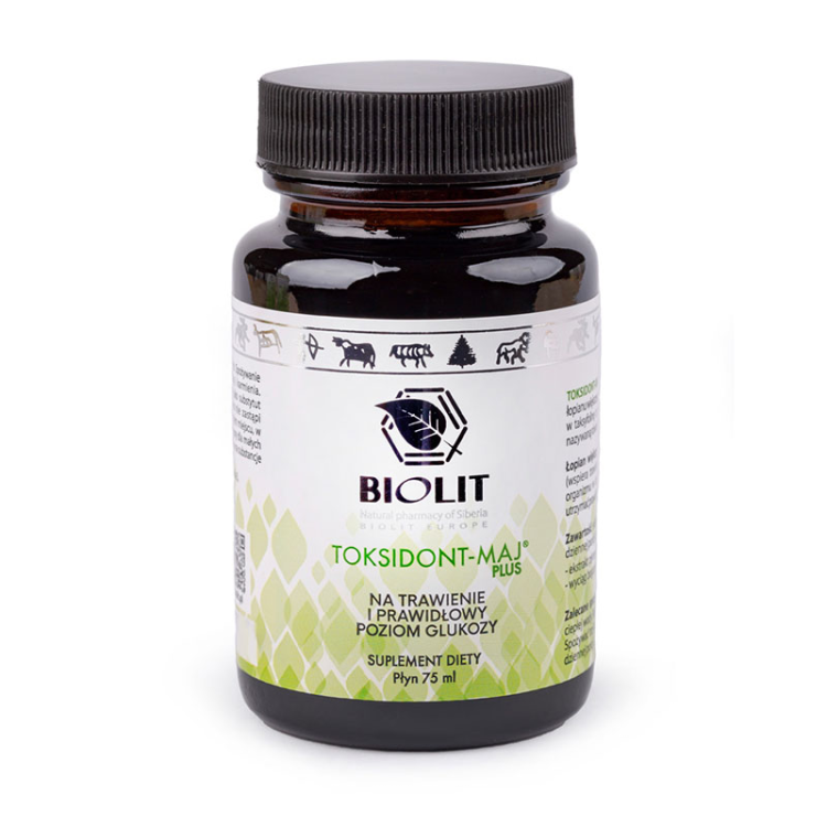 Biolit Toksidont Maj Plus Płyn 75ml