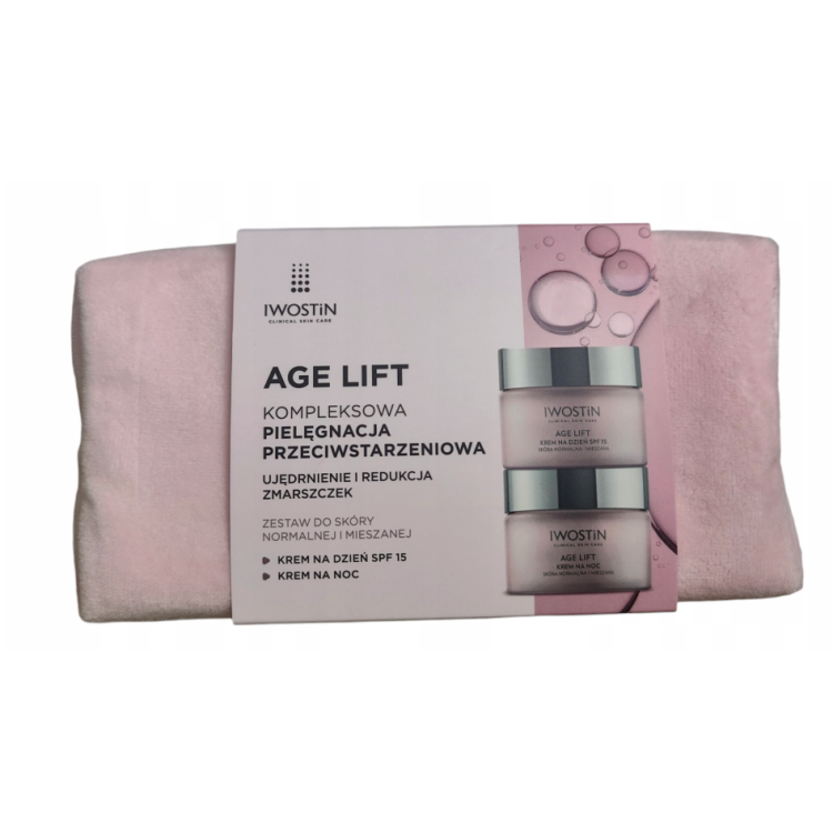 Iwostin Zestaw Age Lift Krem na dzień skóra n/m 50ml+Krem na noc skóra n/m 50ml