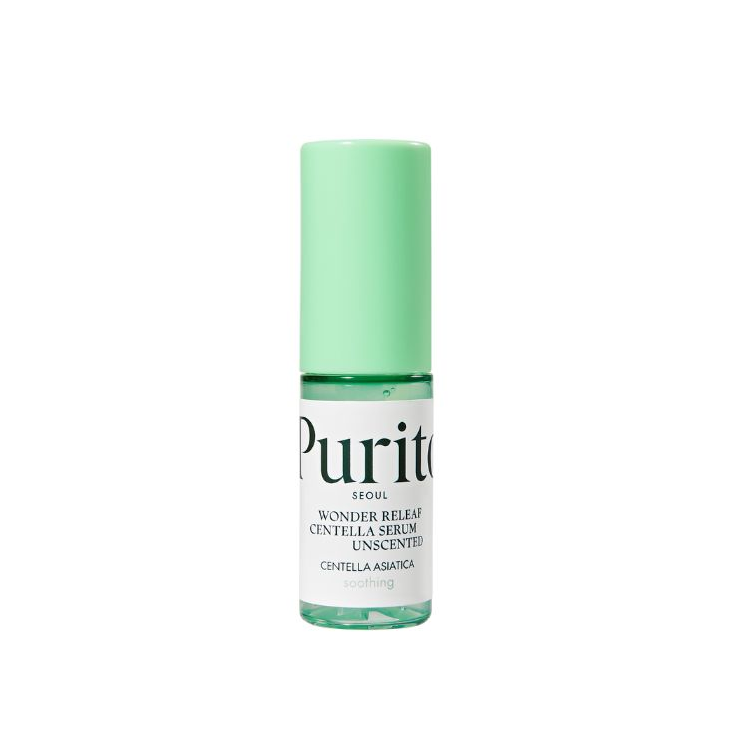 PURITO SEOUL Wonder Releaf Centella Serum Unscented Bezzapachowe serum z ekstraktem z wąkroty azjatyckiej 15 ml