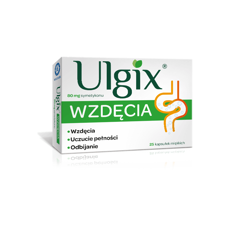 ULGIX Wzdęcia 0,08g 25kaps.