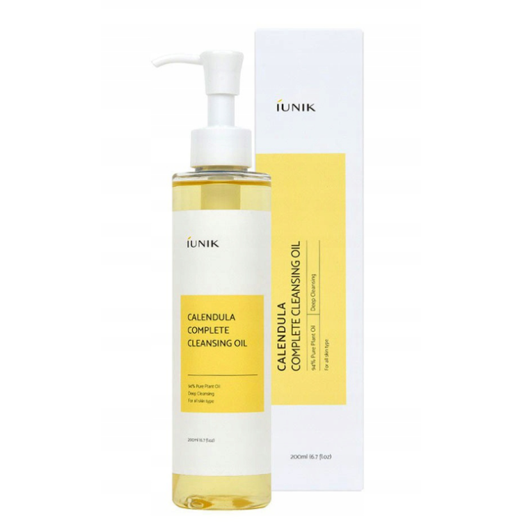 iUNIK Calendula Complete Cleansing Oil Olejek oczyszczający do twarzy 200ml