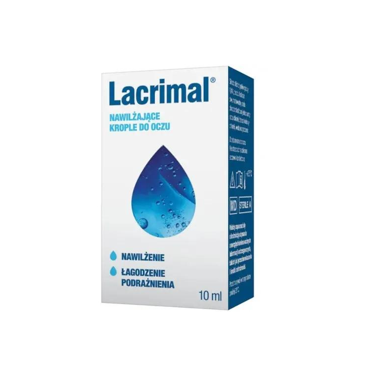 Lacrimal nawilżające krople do oczu 10ml