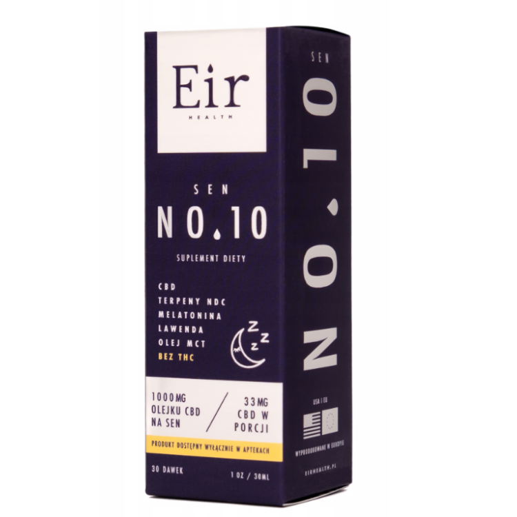 Eir Health Oil No. 10 olej konopny CBD 30 ml