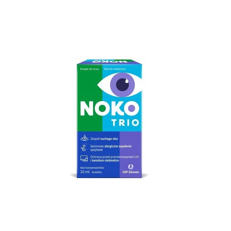 Noko Trio krople do oczu 10 ml