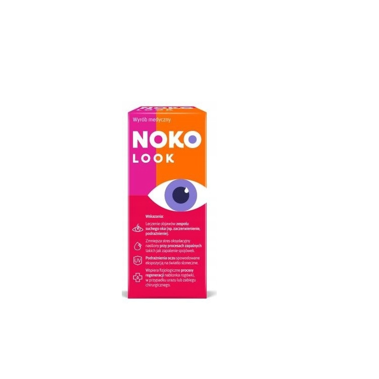 Noko Look krople nawilżające do oczu 10 ml