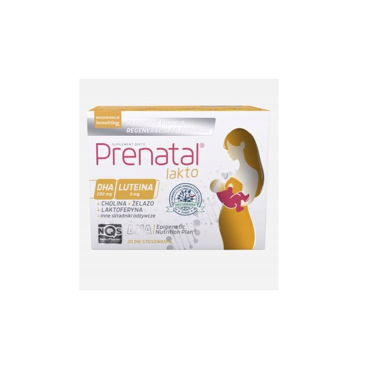 Prenatal Lakto 60 kapsułek