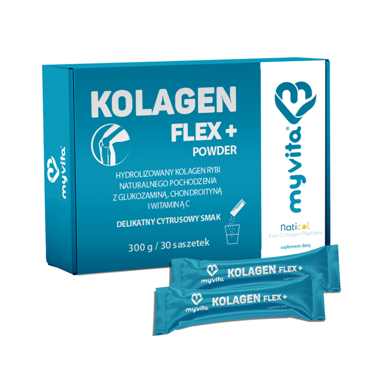 MyVita Kolagen Flex proszek + 30 saszetek