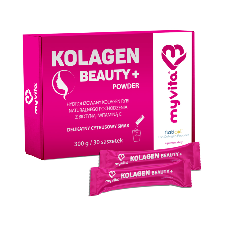 MyVita Kolagen Beauty proszek + 30 saszetek