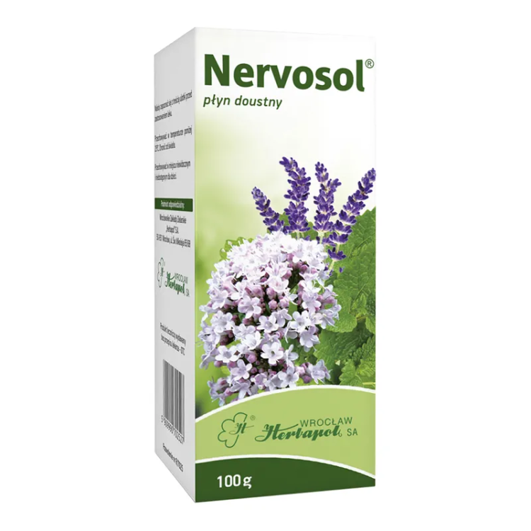 Nervosol płyn doustny (Herbapol Wrocław) 100 g Nervosol płyn doustny (Herbapol Wrocław) 100 g
