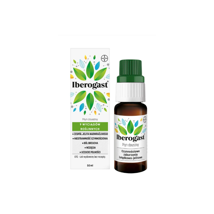 IBEROGAST Płyn doustny 50 ml IBEROGAST Płyn doustny 50 ml