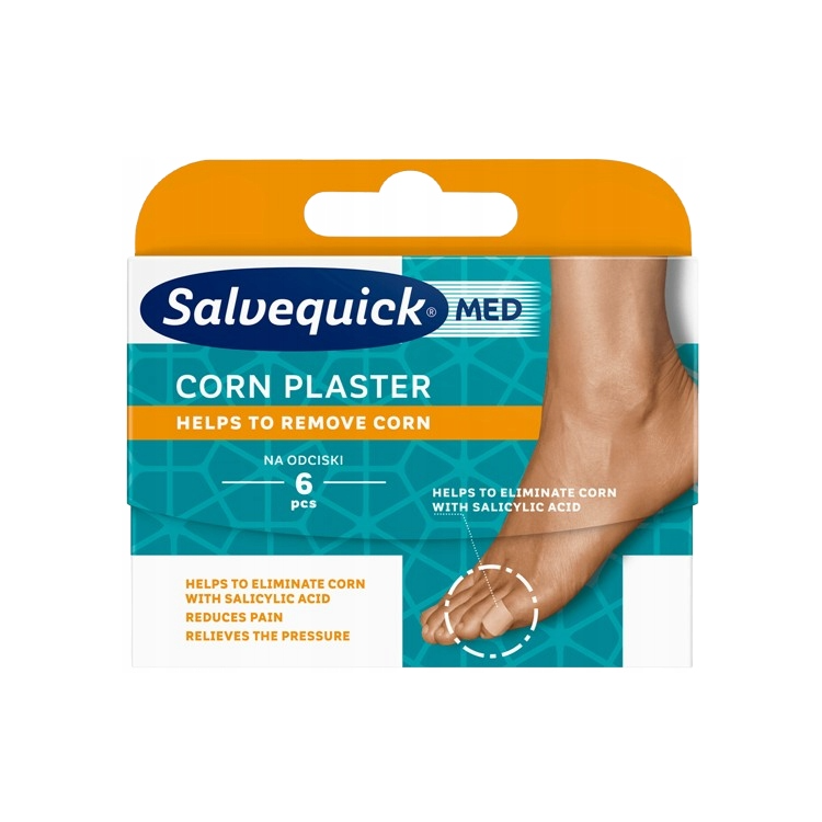 Plastry Salvequick na odciski 6 sztuk Plastry Salvequick na odciski 6 sztuk